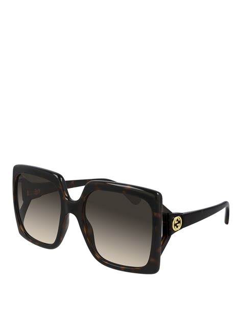 gucci sonnenbrille braun|Gucci sonnenbrille damen.